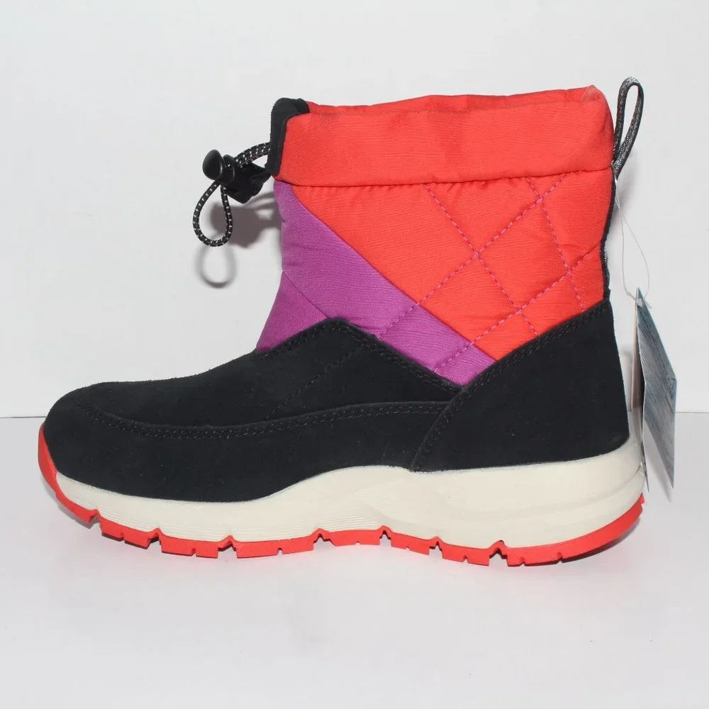 Free People Movement Danner Cloud Cap Boots Jet Black Candy Apple Women’s - Picture 5 of 13